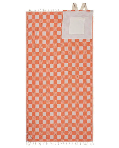 2-in-1 Towel Bag · 100% Organic Turkish Cotton