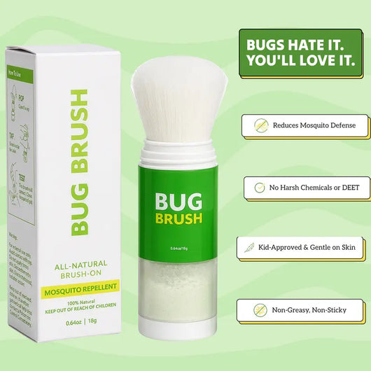 Bug Brush Natural DEET-Free Mosquito Repellent