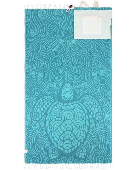 2-in-1 Towel Bag · 100% Organic Turkish Cotton