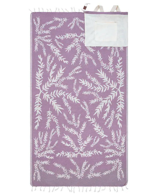 2-in-1 Towel Bag · 100% Organic Turkish Cotton