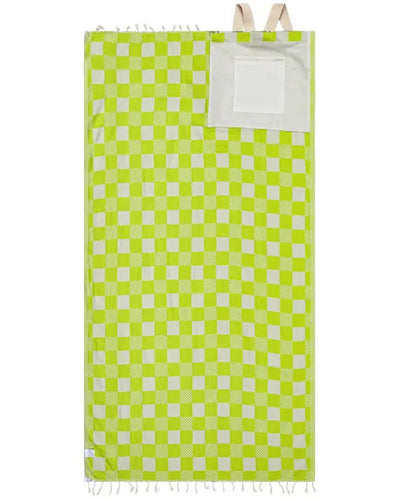 2-in-1 Towel Bag · 100% Organic Turkish Cotton