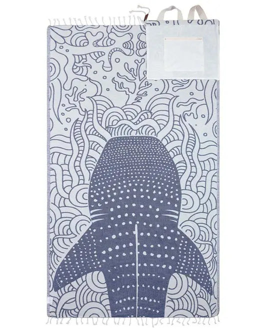 2-in-1 Towel Bag · 100% Organic Turkish Cotton